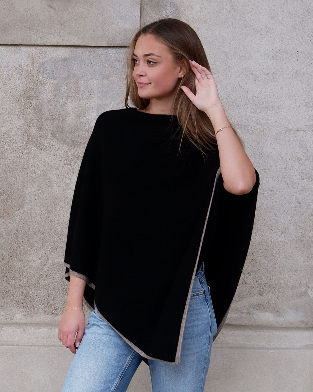 Sarnai Cashmere Poncho