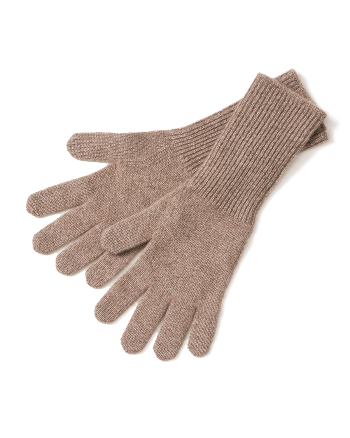 Undarmaa cashmere handsker i natural taupe.