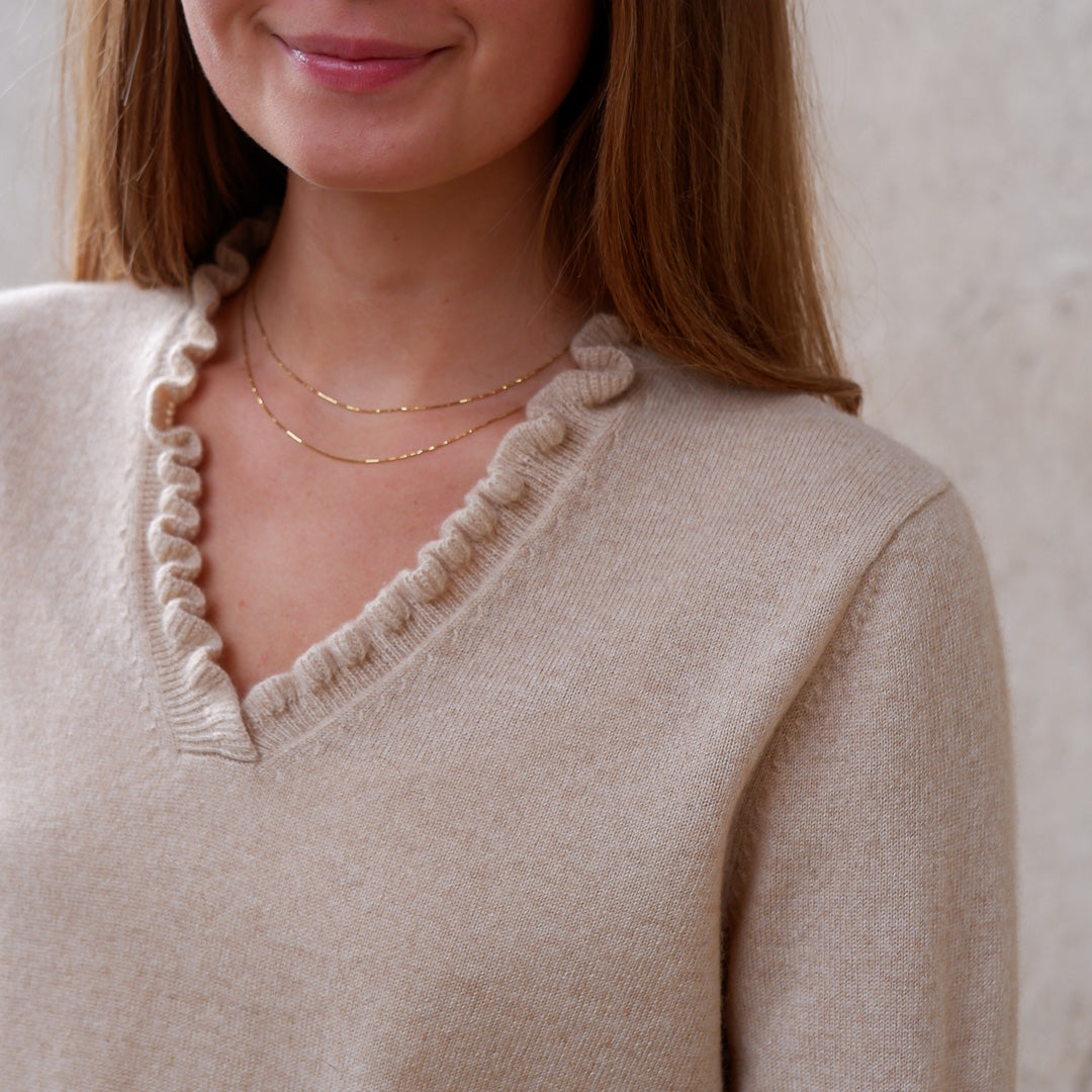 Oyu Cashmere Bluse