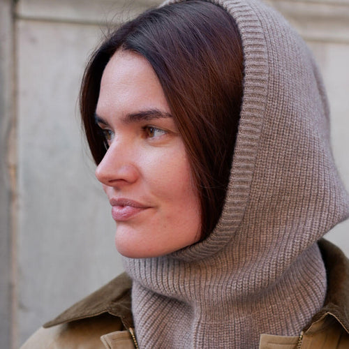 Cashmere balaclava