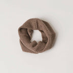 Halsedisse i 100% mørk naturfarvet cashmere