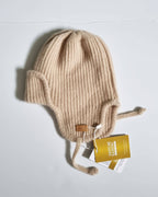 Saruul cashmere hue i Natural Sand – 100% mongolsk cashmere.