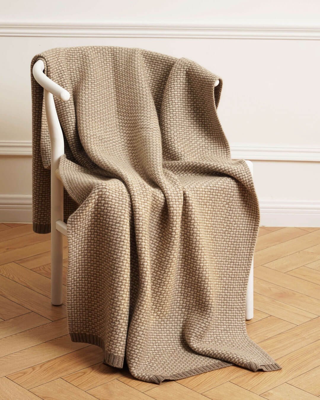 Taiga cashmere plaid