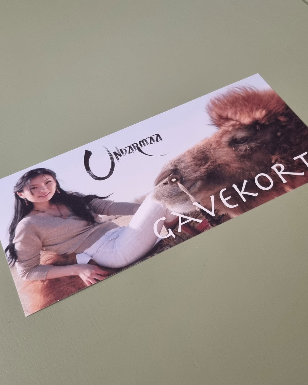 Undarmaa.com - Gavekort