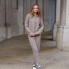 Namuun Cashmere Bukser, mørk gråbeige