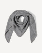 Nahia tørklæde i cashmere, farve Light grey, fotograferet liggende