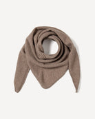 Navcha tørklæde i cashmere, farve Natural taupe, fotograferet liggende