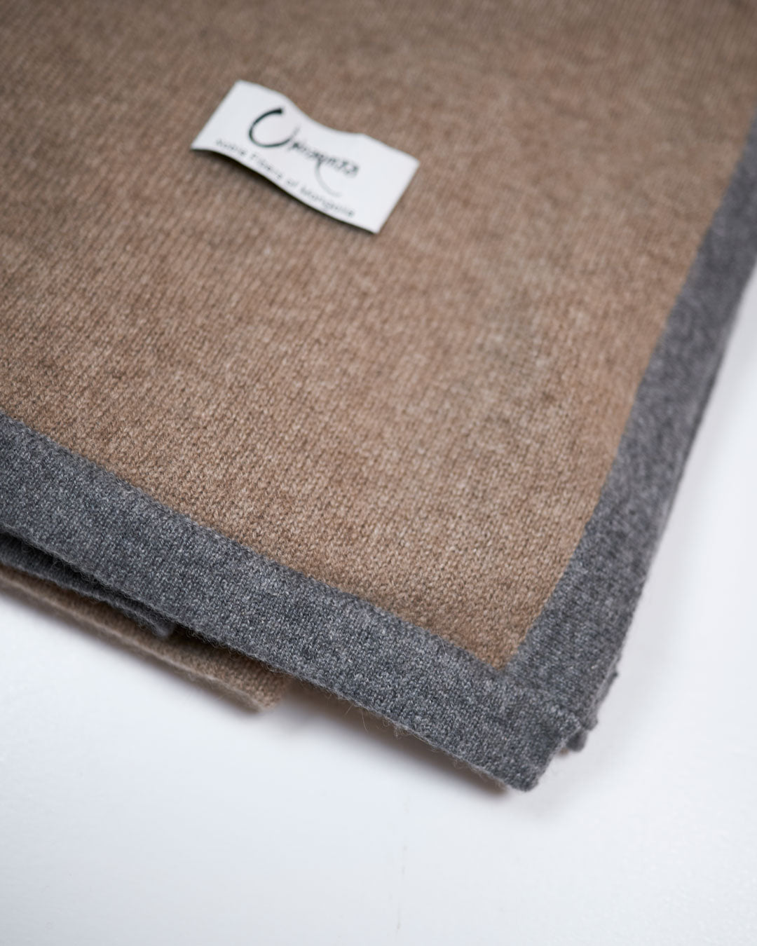 Nomun cashmere plaid