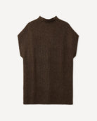 Solongo vest i yakuld, farve Natural melange, fotograferet liggende