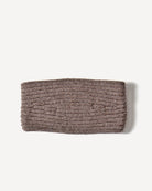 Suvd pandebånd i natural platinum grey, set bagfra, på lys baggrund