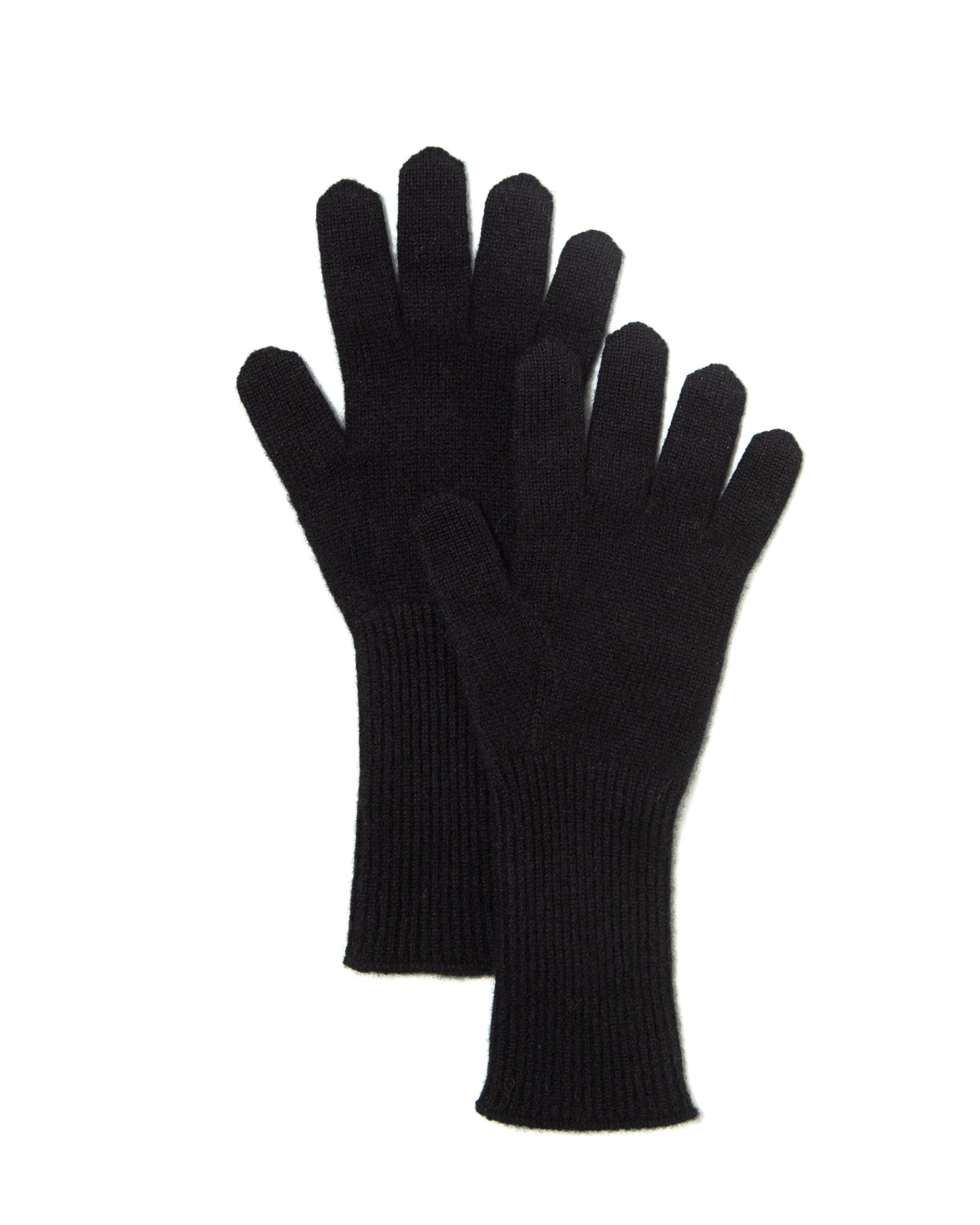 Undarmaa cashmere handsker i sort.