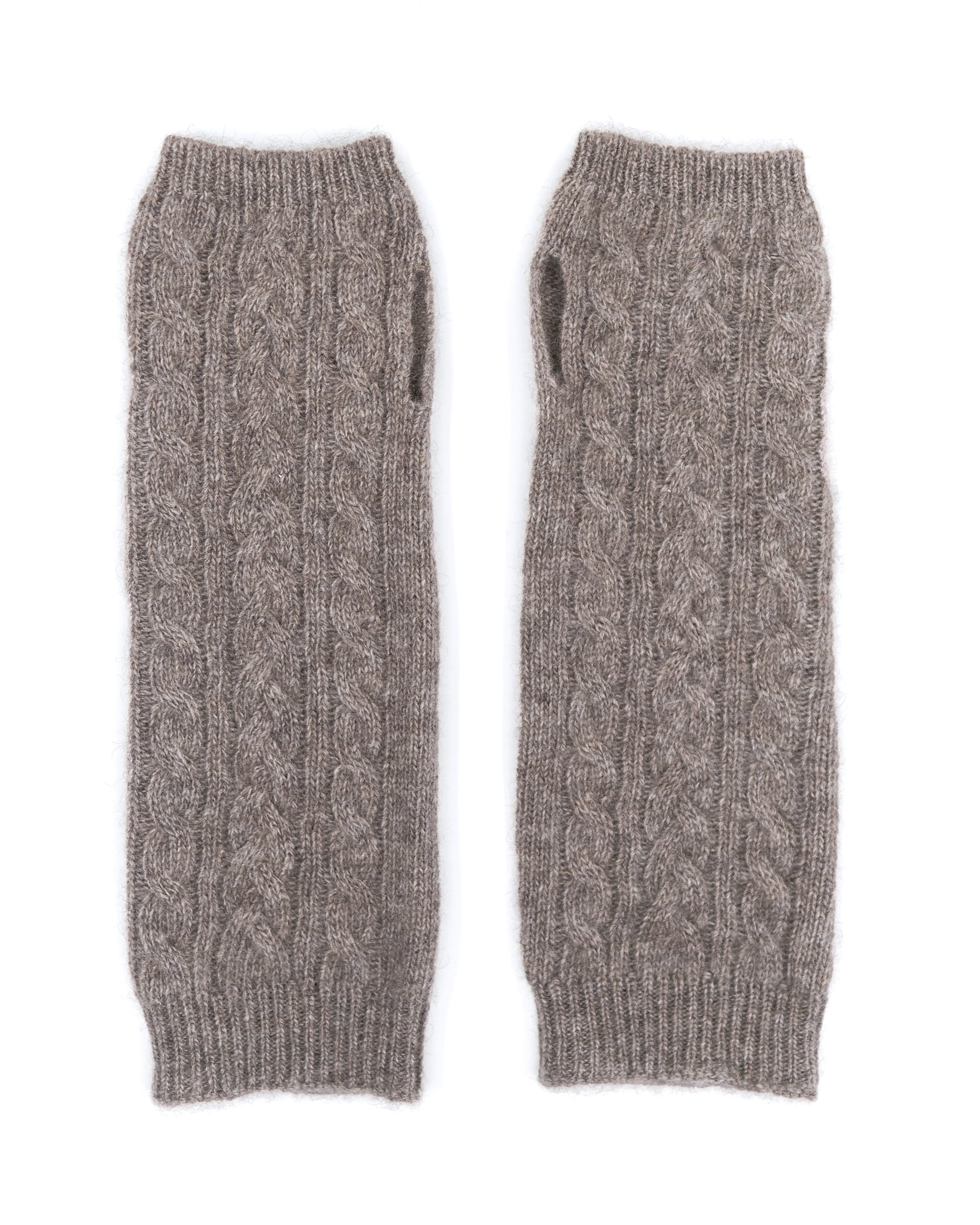Yakuld håndledsvarmere i natural platinum grey.